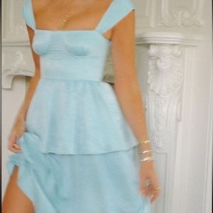 WeWoreWhat Corset Maxi Dress